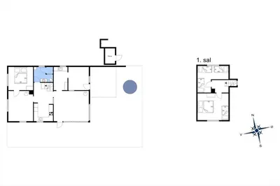 a floor plan of a house at LF14145-Spottrup-Uglkaeret-5 in Spottrup
