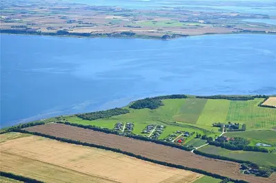 an aerial view of a large body of water at LF884-Snedsted-Kongens-Borer-2 in Snedsted