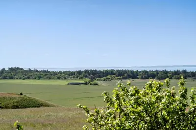 a view of a field from a hill at LF10301-Hurup-Thy-Sindrupvej-1-B in Sindrup