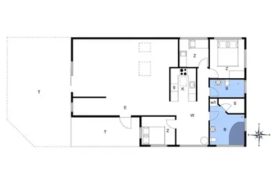 a floor plan of a house at JB578-Fjerritslev-Hasselvej-57 in Fjerritslev