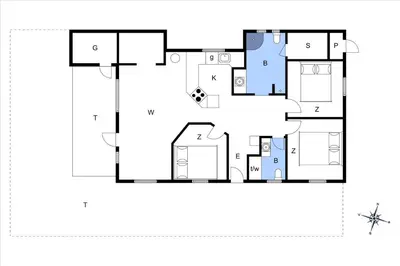 a house with a viewfourth floor plan at JB699-Fjerritslev-Revlingestien-43 in Fjerritslev