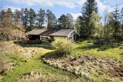 a house in the middle of a field at JB154-Fjerritslev-Bredvandet-34 in Fjerritslev
