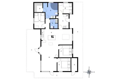a house for a familyfirst floor plan at JB255-Fjerritslev-Blabaerstien-22 in Fjerritslev