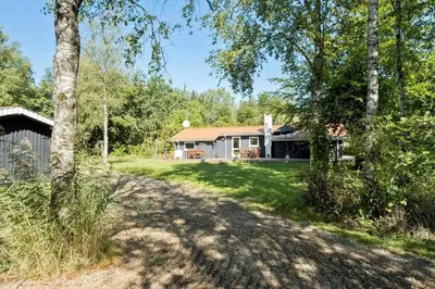 a view of a house from the road at JB179-Fjerritslev-Slojbrovej-77 in Fjerritslev