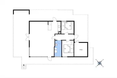 a house for a familyfirst floor plan at LF14058-Roslev-Eskovvej-58 in Roslev