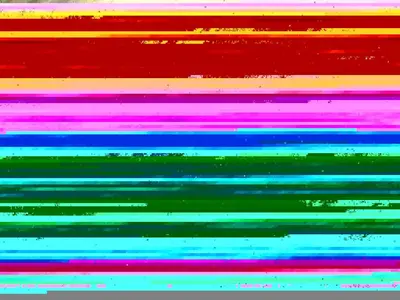 a painting of rainbow colored lines at Holiday Home Velika - 300m to the fjord by Interhome in Roslev