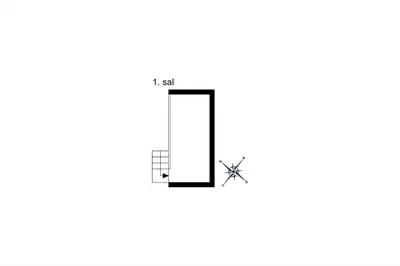 a diagram of a cylinder with a x at G186-Lemvig-Vinkelhagevej-186 in Lemvig