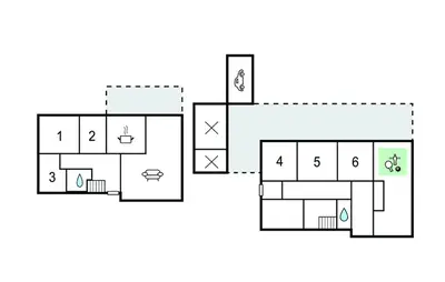 a block diagram of a blender at Awesome Home In Thisted With House Sea View in Thisted