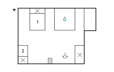 a block diagram of a block diagram of a generator at 2 Bedroom Stunning Home In Lemvig in Lemvig
