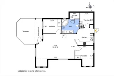a floor plan of a house at JB368-Fjerritslev-Ahornvej-38