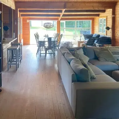 Log Cabin With Hot Tub And Fjord View