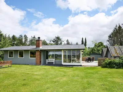 a home with a large yard with a house at 10 person holiday home in Højslev-By Traum in Lund