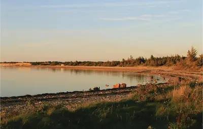 a body of water with trees on the shore at Three-Bedroom Holiday Home In Spottrup in Spottrup