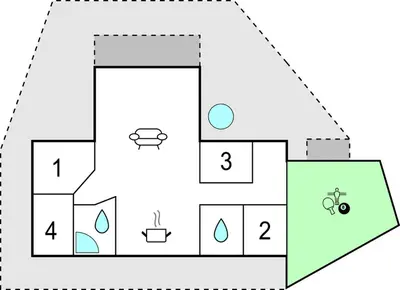 a diagram of a periodic table with a spider at Four-Bedroom Holiday Home In Vestervig in Vestervig