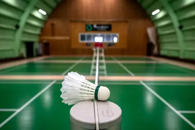 a tennis ball on a table in a tennis court at Idrætscenter Jammerbugt in Fjerritslev
