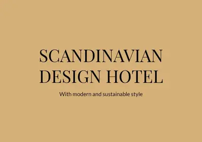 a book cover of savannahan design hotel with modern and sustainable style at Peak 12 Hotel in Viborg