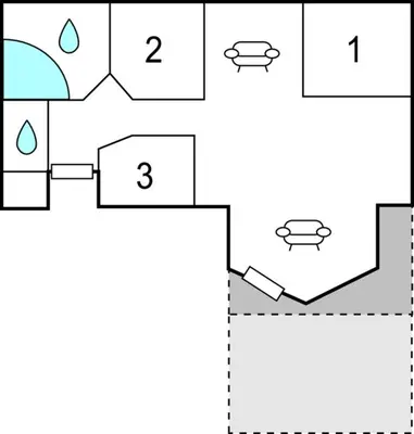 a schematic diagram of the proposed algorithm for detecting water leakage at Holiday Home Gunhildsvej Vestervig Xi in Vestervig