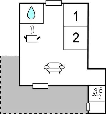 an illustration of a diagram of a water fountain at Holiday Home Svenstibakkevej Denmark Ii in Frøstrup
