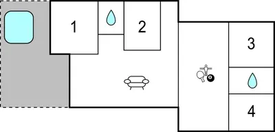 an image of an educational game for teaching children to count numbers at 4 Bedroom Stunning Home In Løgstrup in Løgstrup