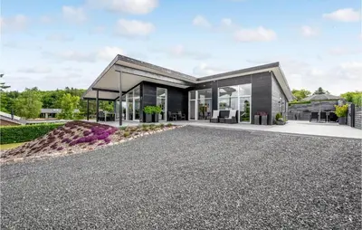 a rendering of a house with a driveway at Cozy Home In Farsø With Wifi in Farsø