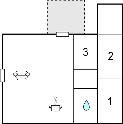 a block diagram of a periodic table with the number of electrons at Stunning Home In Vemb With Wifi in Vemb