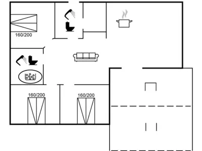 a schematic diagram of the experimental setup at Holiday Home Ibo - 900m from the sea by Interhome in Torsted