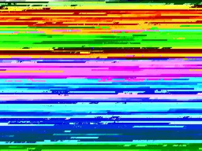 a colorful computer screen with many different colored lines at Holiday Home Germund - 900m from the sea by Interhome in Torsted