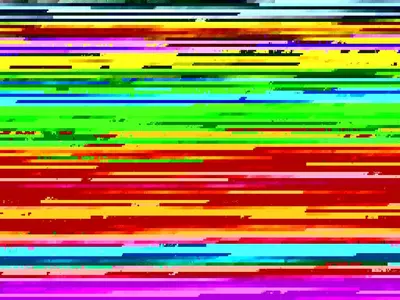 a colorful computer screen withcolored lines at Holiday Home Stine - 1km from the sea by Interhome in Blokhus