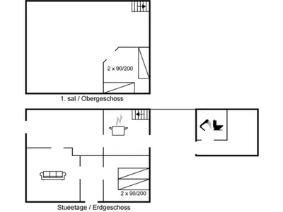 a schematic diagram of the experimental apparatus at Holiday Home Margrethe - 1-1km from the sea by Interhome in Bedsted Thy