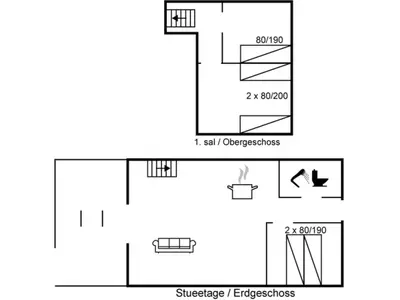 a schematic diagram of the experimental apparatus at Apartment Benta - 150m to the fjord by Interhome in Vestervig