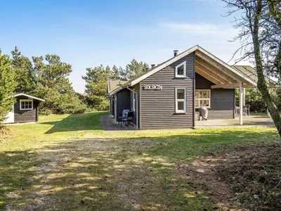 a small house with a yard in front of it at Holiday Home Anethe - 100m to the fjord by Interhome in Løgstør