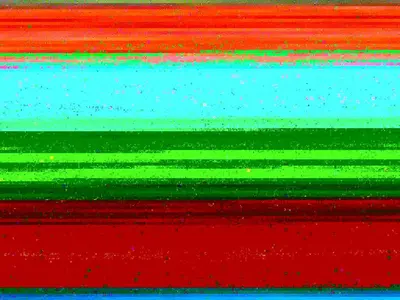 a painting with red green and blue at Holiday Home Eireen - 600m to the fjord by Interhome in Farsø