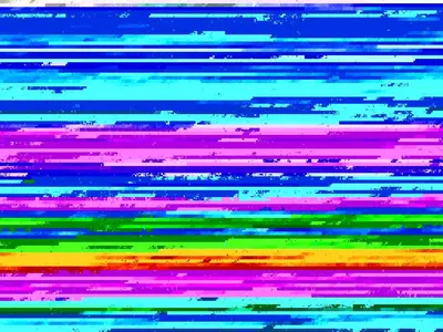 a close up of a computer screen with colorful lines at Holiday Home Gunnor - 1-3km from the sea by Interhome in Fjerritslev