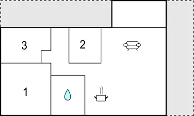 a block diagram of a diagram of a water cycle at Beautiful Home In Pandrup With Wifi in Pandrup