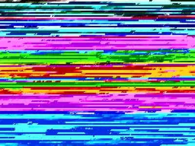 a close up of a computer screen with rainbow colors at Holiday Home Iarund - 500m to the fjord by Interhome in Løgstør